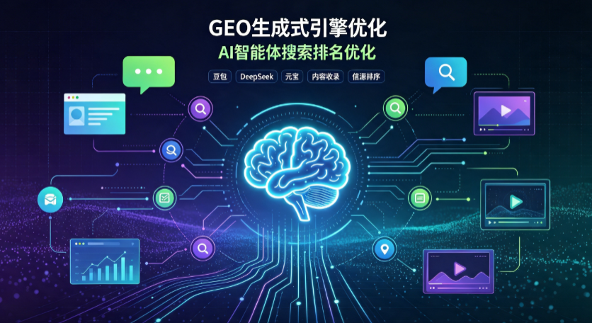 大英县GEO 浪潮来袭：生成式引擎优化崛起，创作者争抢豆包、DeepSeek、元宝智能体流量入口